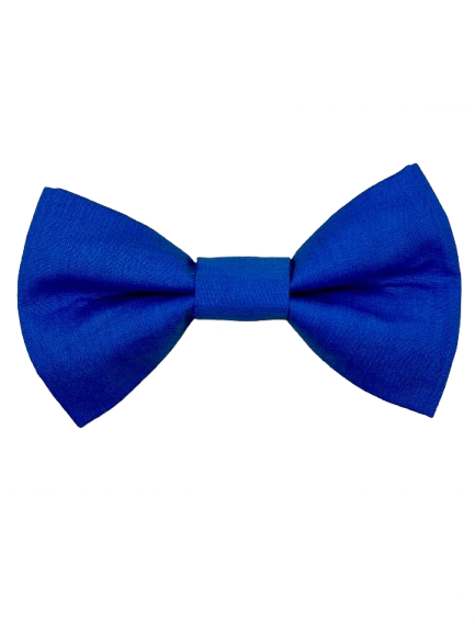 Blue Dog Bow Tie - Handmade Pet Accessory