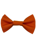 Orange Dog Bow Tie - Handmade Pet Accessory