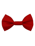 Red Dog Bow Tie - Handmade Pet Accessory