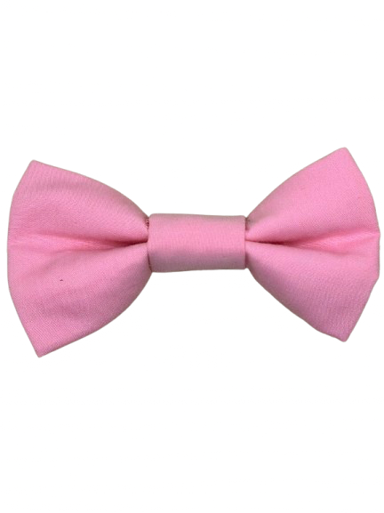 Pink Dog Bow Tie - Handmade Pet Accessory