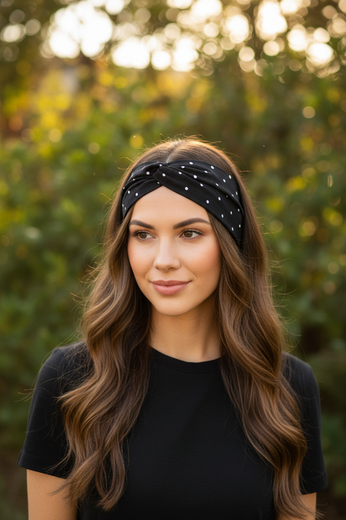 Black Polka Dot - Model Lifestyle Shot