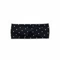 Black Polka Dot - White Background