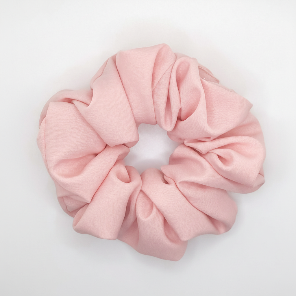 Blush Pink Scrunchie - Clean