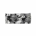 Grey Snake - White Background