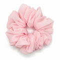Light Pink Scrunchie Zoomed In