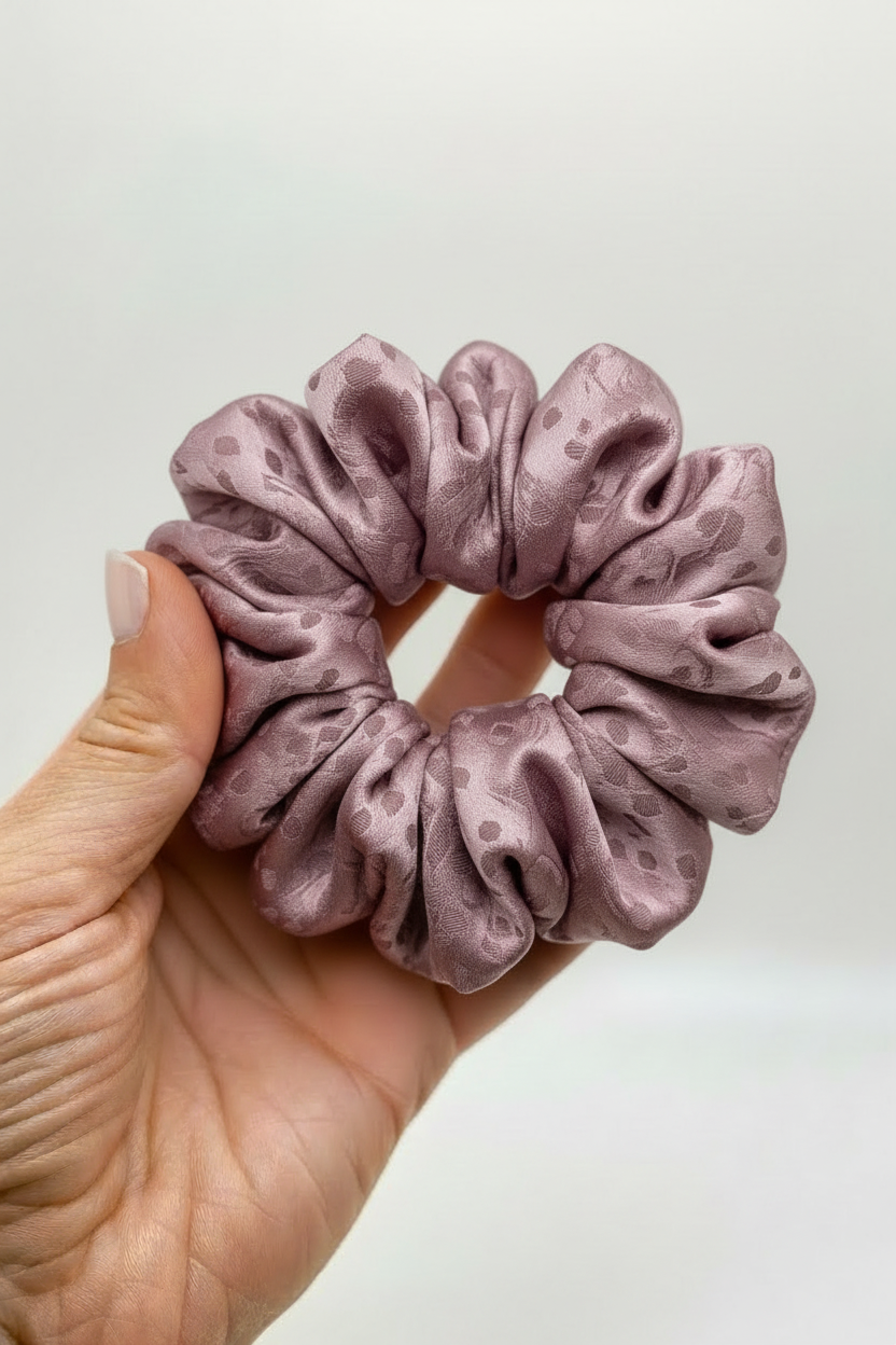 Periwinkle Scrunchie in Hand