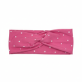 Pink Polka Dot - White Background