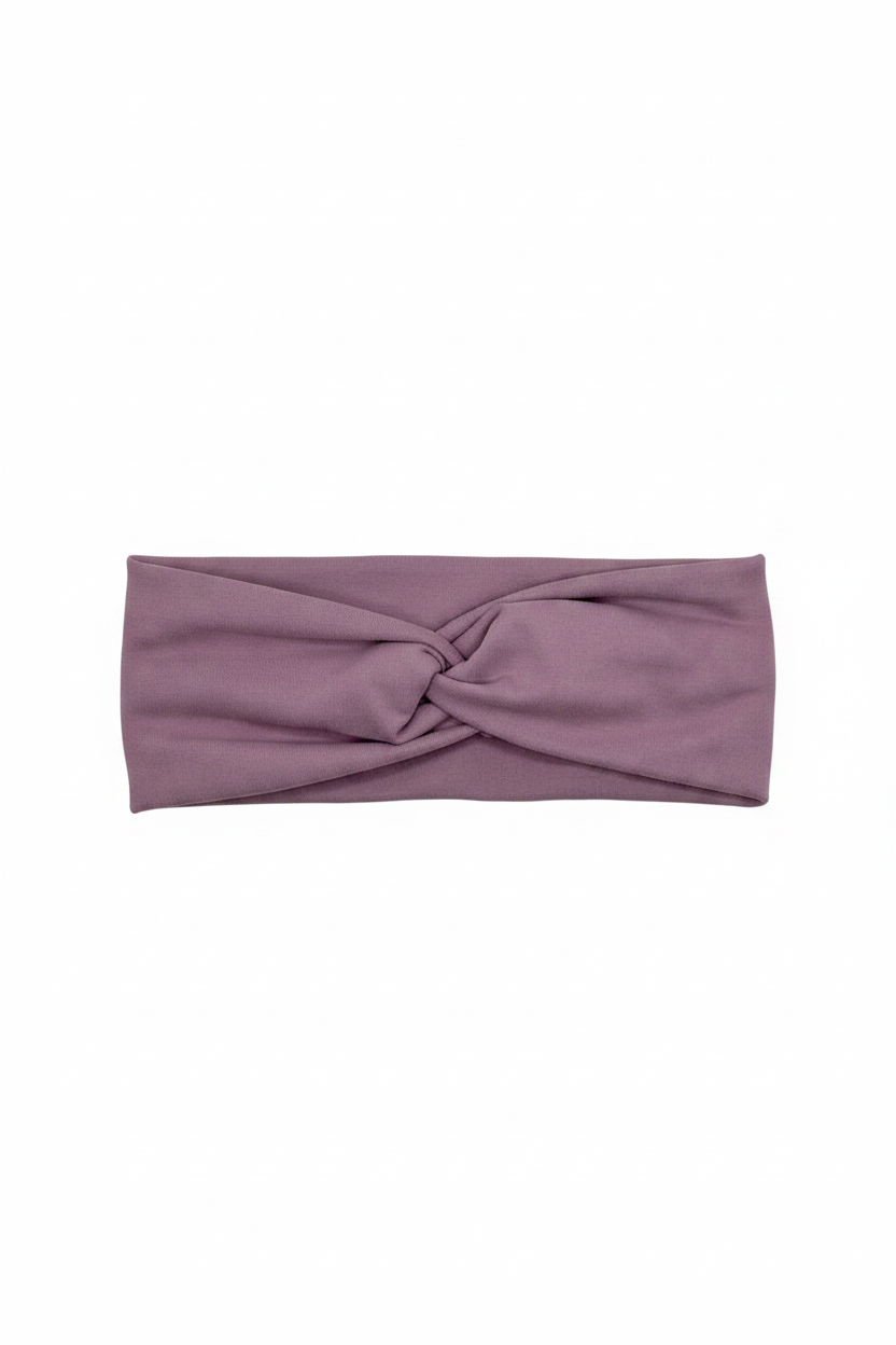 Purple Headband Clean White Background